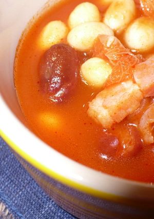 トマトジュースで豆を食べよう。-レシピのメイン写真