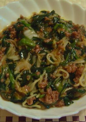 ★カリとろっ！ひき肉韮あんかけ焼きそば★-レシピのメイン写真