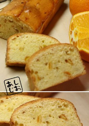 オレンジピールと果汁のパウンドケーキ-レシピのメイン写真