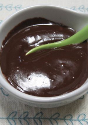 レンジで簡単♪チョコソース-レシピのメイン写真