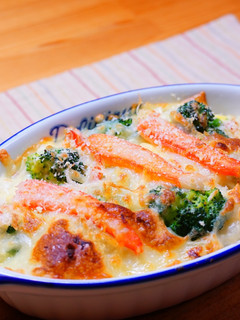 ズワイ蟹と白菜のグラタン-レシピのメイン写真