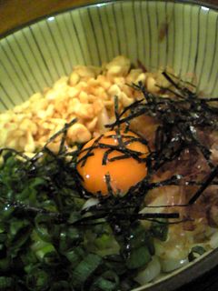 あげ玉・卵かけうどん-レシピのメイン写真