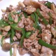 ピーマンと豚肉の中華炒め