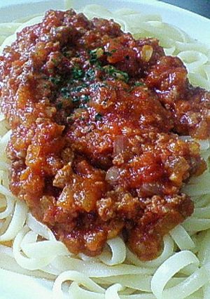 我が家のボロネーゼ♪-レシピのメイン写真
