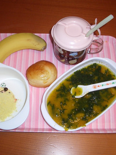離乳食 ほうれん草スープ-レシピのメイン写真