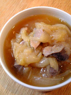 *新玉ねぎと砂肝の甘辛煮*-レシピのメイン写真