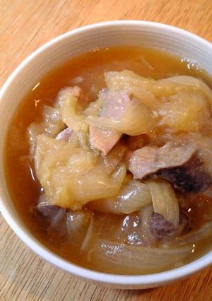 ＊新玉ねぎと砂肝の甘辛煮＊-レシピのメイン写真