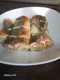 お手軽!焼きサバの押し寿司風-レシピのメイン写真