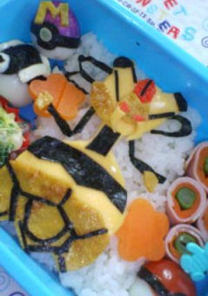 キャラ弁・ポケモン☆ビークイン-レシピのメイン写真
