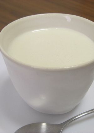 飲むヨーグルトで☆お豆腐レアチーズプリン-レシピのメイン写真