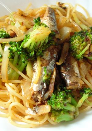 ブロッコリーとサーディンのパスタ-レシピのメイン写真