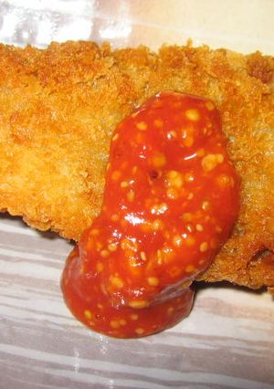 フライにケチャップ-レシピのメイン写真
