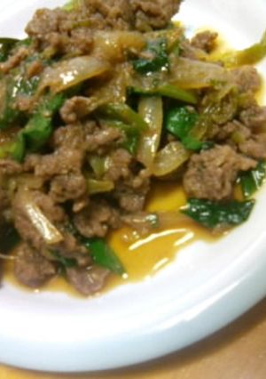 簡単！☆手作り焼肉タレで牛肉炒め☆-レシピのメイン写真