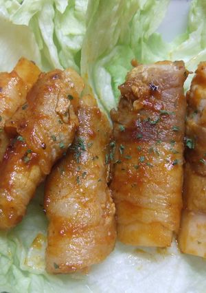肉巻き大根ケチャップ焼き-レシピのメイン写真