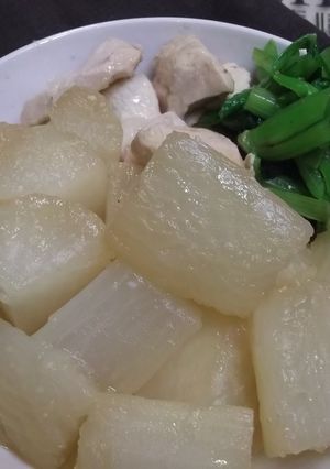 糖質制限★大根と鶏胸肉の出汁炊き-レシピのメイン写真