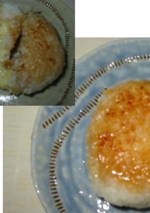 「具がチーズ♡」のとろ～り焼おにぎり✿②-レシピのメイン写真