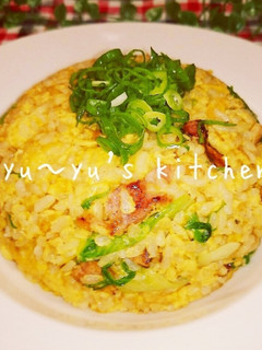 ベーコン♡レタス炒飯♡簡単パラパラ美味☆-レシピのメイン写真
