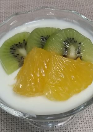 ヨーグルトゼリー-レシピのメイン写真