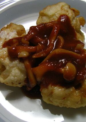 豆腐団子のケチャップあん-レシピのメイン写真