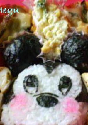 簡単✿ミッキーでキャラ弁✿-レシピのメイン写真