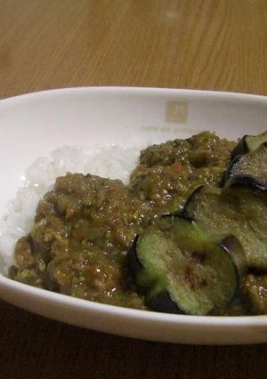 ナスとブロッコリーのドライカレー-レシピのメイン写真