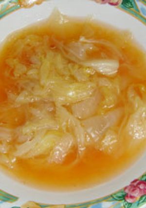 トマトケチャップあらごしでトマトスープ-レシピのメイン写真