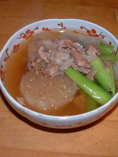 しわしわ大根と豚バラの煮込み-レシピのメイン写真