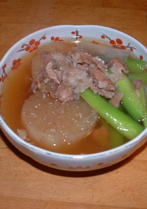 しわしわ大根と豚バラの煮込み-レシピのメイン写真