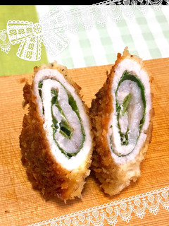 生姜焼用肉でロールカツ…簡単!!揚げ焼き-レシピのメイン写真