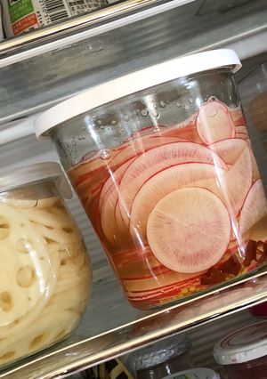 簡単!! 紅化粧大根の酢漬け〜(^^)v-レシピのメイン写真