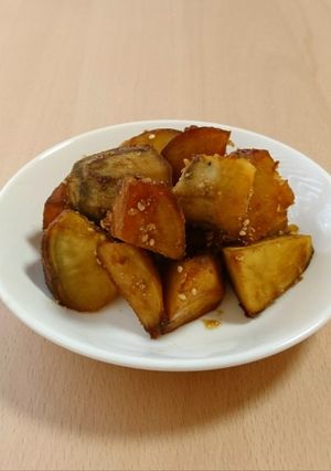 レンジで簡単！揚げない『大学いも』-レシピのメイン写真