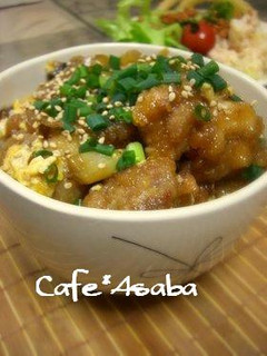 翌日でもおいしいね♪から揚げ丼♪-レシピのメイン写真