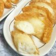 餃子の皮で白はんぺんとうもろこしマヨ揚げ