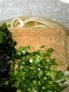 きつねうどんのあげ-レシピのメイン写真