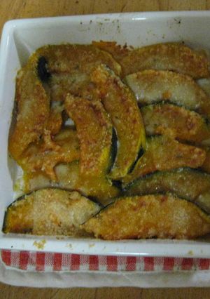 蒸しかぼちゃのチーズ焼きローズマリー風味-レシピのメイン写真