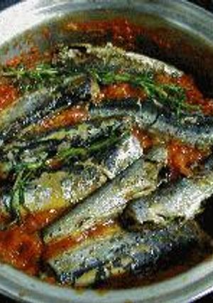 トマトソースｄｅ簡単イタリアン♪いわしのトマト煮-レシピのメイン写真