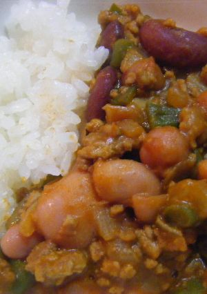 ご飯がススム☆トマトDEチリビーンズ-レシピのメイン写真