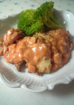 鶏胸肉のケチャップタルタル！？-レシピのメイン写真