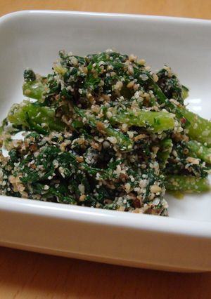 ほんだし利用・春菊のごま和え-レシピのメイン写真