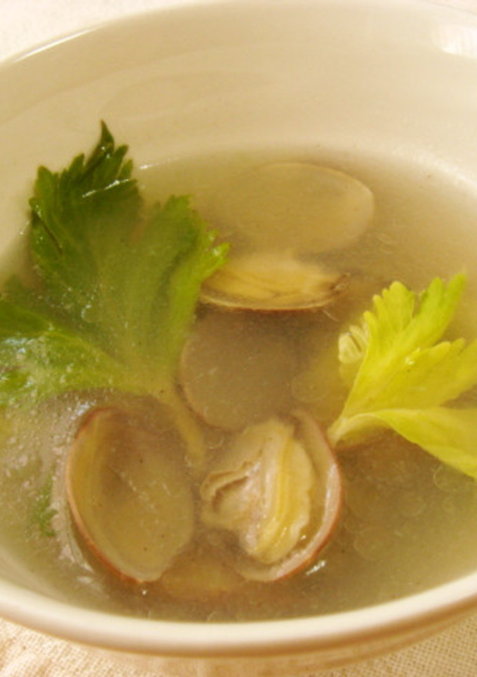 あさりとセロリの中華スープ-レシピのメイン写真