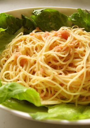 簡単すぎる！明太子の冷製パスタ★-レシピのメイン写真