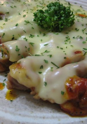 ケチャップ&チーズでチキンソテー-レシピのメイン写真
