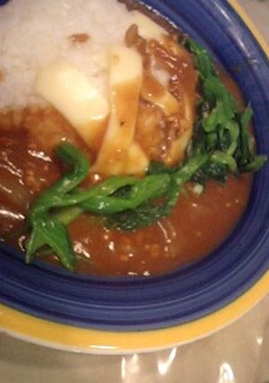 ほうれん草ととろ～りチーズの簡単カレー！-レシピのメイン写真