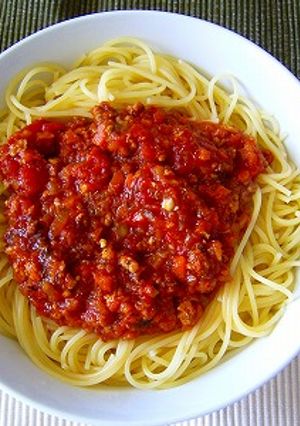 野菜がいっぱい!飽きないミートソース!-レシピのメイン写真