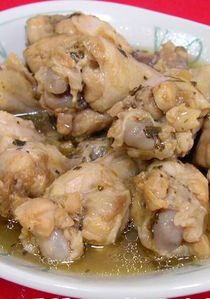圧力鍋 de簡単★鶏手羽元の梅風味煮★-レシピのメイン写真
