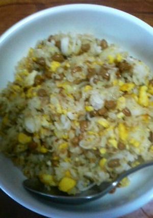 納豆チャーハン-レシピのメイン写真