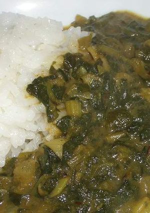 簡単♪お味は本格派♪ほうれんそうカレー♪-レシピのメイン写真