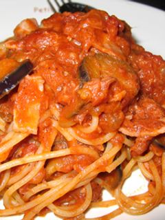 なすとベーコンの あらごしトマトパスタ-レシピのメイン写真