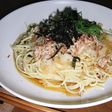ツナと大根おろしの簡単パスタ