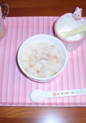 離乳食　しゃけご飯-レシピのメイン写真